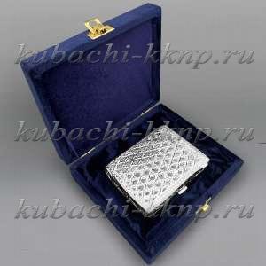 Серебряный портсигар 