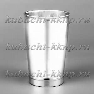 серебряный стакан «Глянец» - ст036