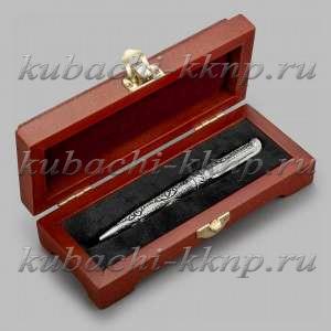 Серебряная шариковая ручка авторской работы  Серебряная шариковая ручка авторской работы