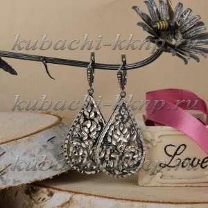 Висячие серьги - Ag-вс-9 Висячие серьги - Ag-вс-9