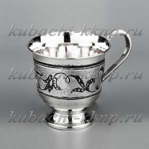 Небольшая серебряная чашка - Ч027