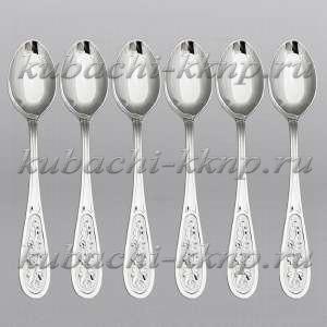 Набор классических серебряных ложек - л00078-6