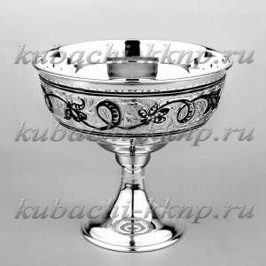 Конфетница серебро Кубачи - кф00050