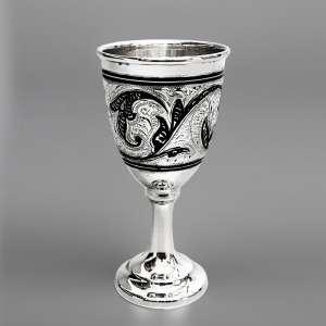 Кубачинская серебряная рюмка  - р0008