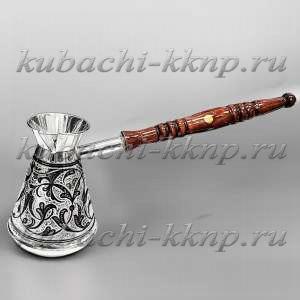 Серебряная турка для кофе - Т037