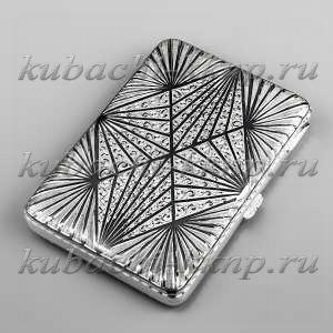 Серебряный портсигар 