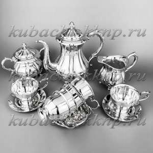 Чайный сервиз из серебра 