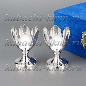 Набор серебряных гляннцевых пашотниц «Глянец» - пш03-2