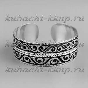 Серебряный браслет Кубачи Этно - БР67