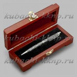 Серебряная шариковая ручка авторской работы  Серебряная шариковая ручка авторской работы