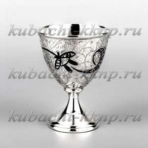 Серебряная рюмка «Кубачи» - стп07кац