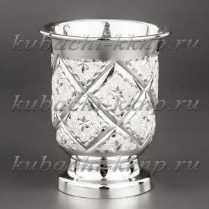 Серебряная стопка с лазерной гравировкой, 70 мл - стп020