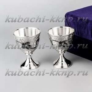 Набор серебряных рюмок «Кубачи» - нр021