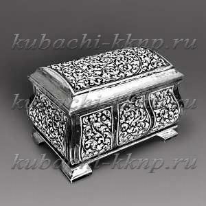 шкатулка серебряная - шк03