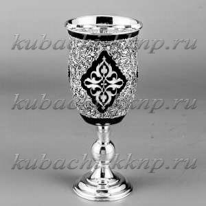 Серебряный бокал «Грация» - Бк048 Серебряный бокал «Грация» - Бк048