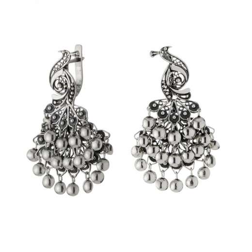 Серебряная кружка ручной работы