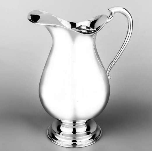 Серебряная кружка ручной работы