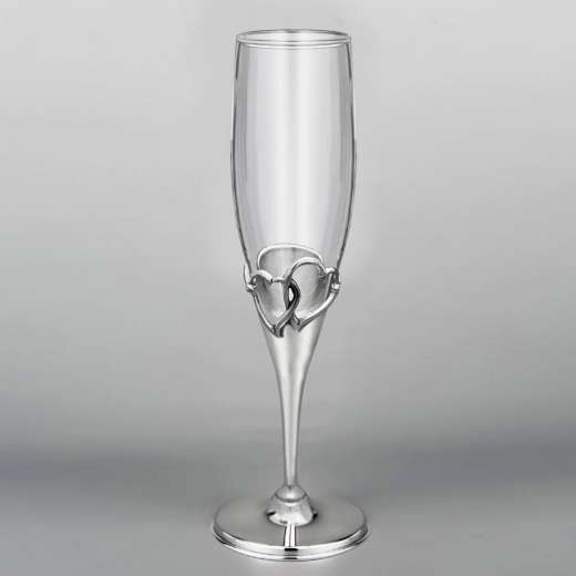 Серебряная кружка ручной работы