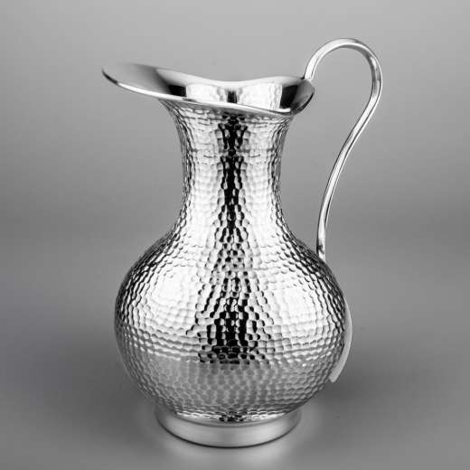 Серебряная кружка ручной работы