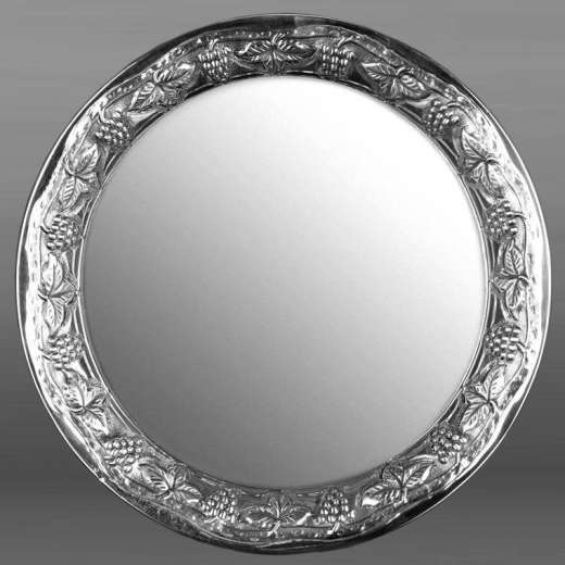 Серебряная кружка ручной работы