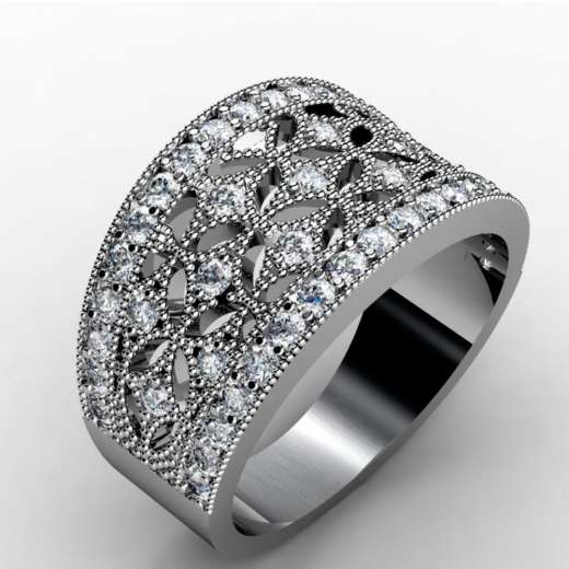 Серебряная кружка ручной работы