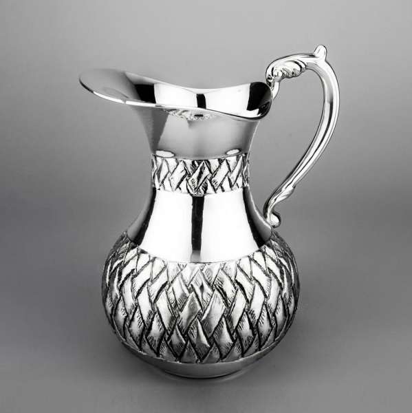 Кувшин из серебра Косичка 925 пробы, кв115