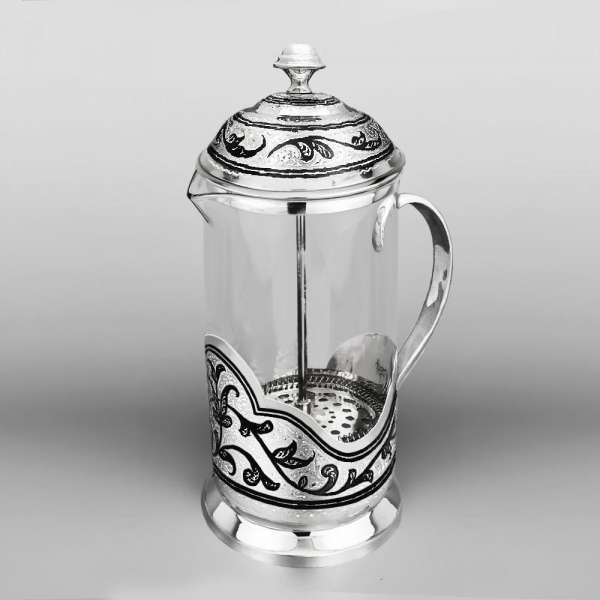 Серебряный чайник Шик, ЧН065