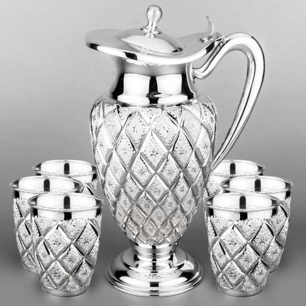 Набор для воды с шестью стаканами Лазер, ндв113