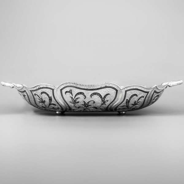 Серебряная ваза, вз020