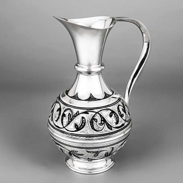 графин серебряный, гр044