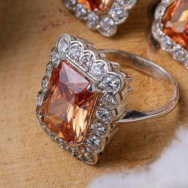 Кольцо из серебра Жест, Ag-к91