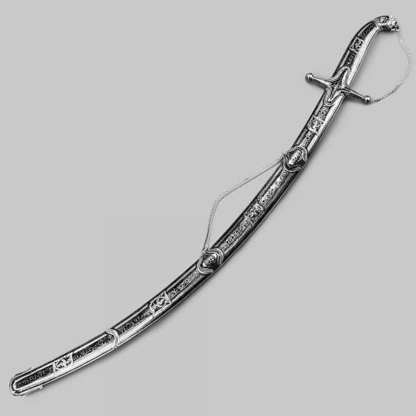Серебряная сабля Дикая кошка, САБ017