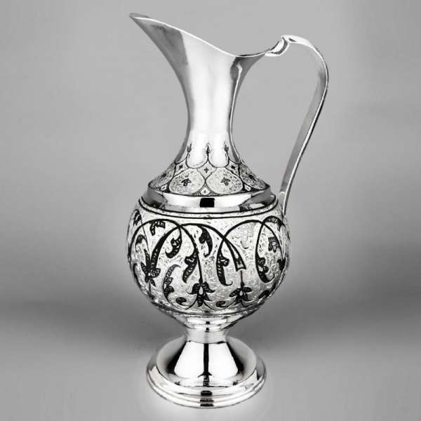 Серебряный кувшин для воды Антика, КВ234
