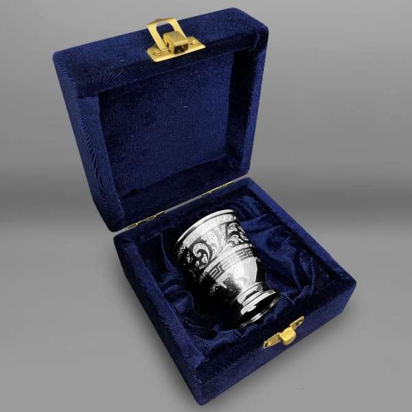 Отменная серебряная стопка Горная, СТП104