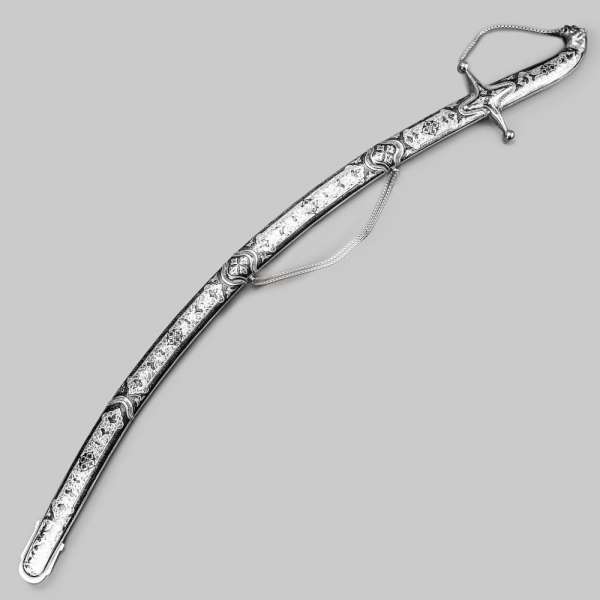 Серебряная сабля Дикая кошка, САБ017
