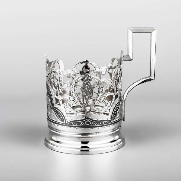 Подстаканник из серебра Кубачи, пд0010