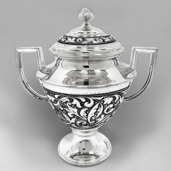 Сахарница серебряная (Ag 875), СХ095