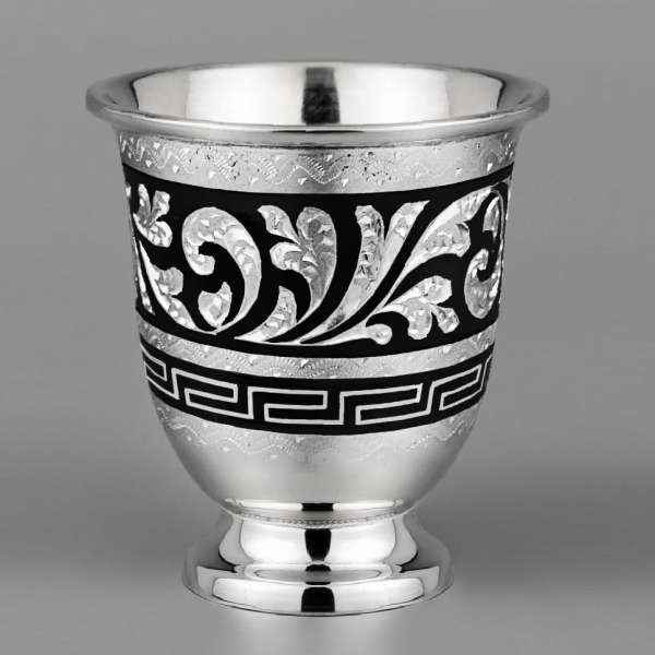 Образцовая серебряная стопка Кубачи, СТП101