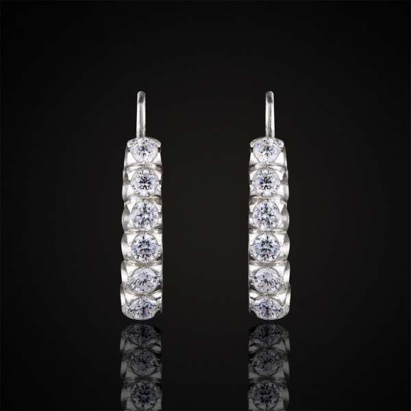 Серьги из серебра Дорога в сказку, Ag-с40