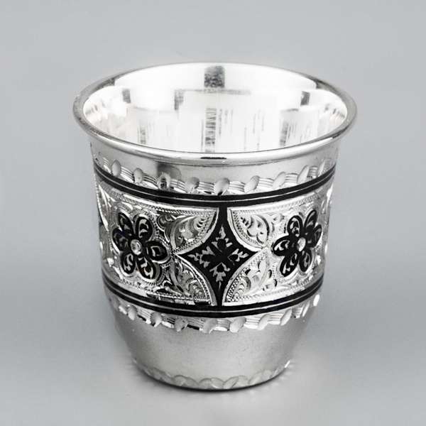 Серебряная стопка без ножки , СТП061