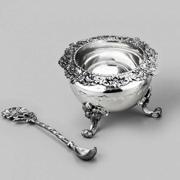 Серебряная солонка Имперская, С081