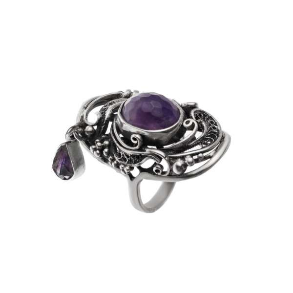 Кольцо из серебра Фантаийное, Ag-к94