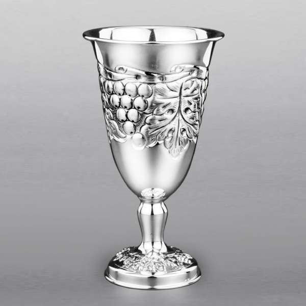 Набор серебряных бокалов для вина или воды Эсперанто, ф052-6