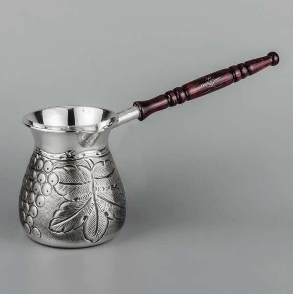 Серебряная турка «Лоза», т018