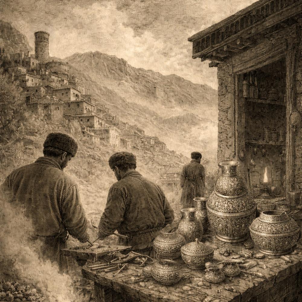 Добывают ли серебро в Дагестане? Откуда в горах Кубачи такие мастера?